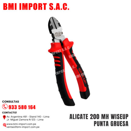 ALICATE 200 MH WISEUP PUNTA GRUESA