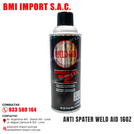 ANTI SPATER WELD AID 16OZ