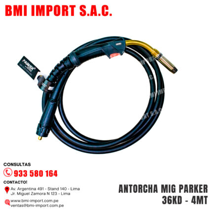 ANTORCHA MIG PARKER 36KD – 4MT