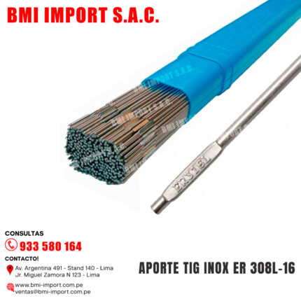 APORTE TIG INOX ER 308L-16