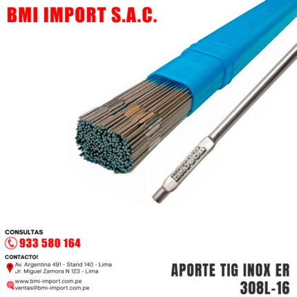APORTE TIG INOX ER 308L-16