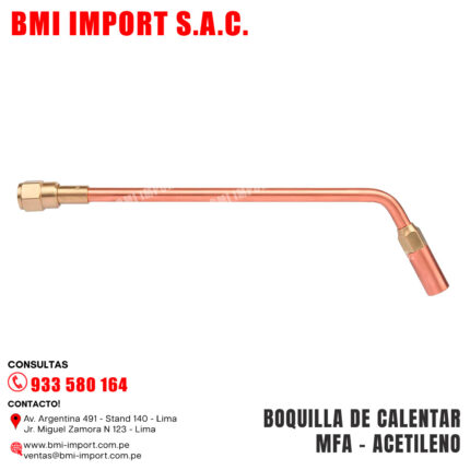 BOQUILLA DE CALENTAR MFA – ACETILENO