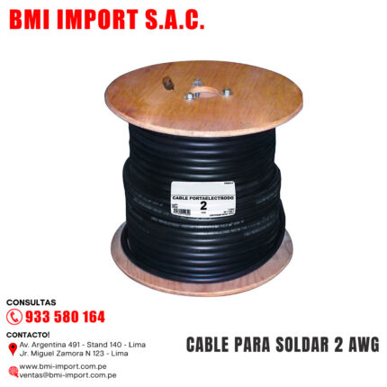 CABLE PARA SOLDAR 2 AWG
