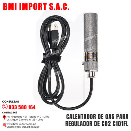 CALENTADOR DE GAS PARA REGULADOR DE CO2 C101FL