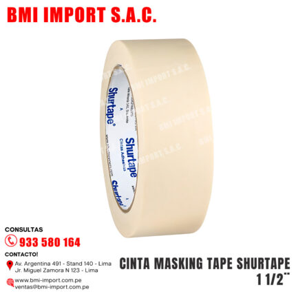 CINTA MASKING TAPE SHURTAPE 1 1/2¨