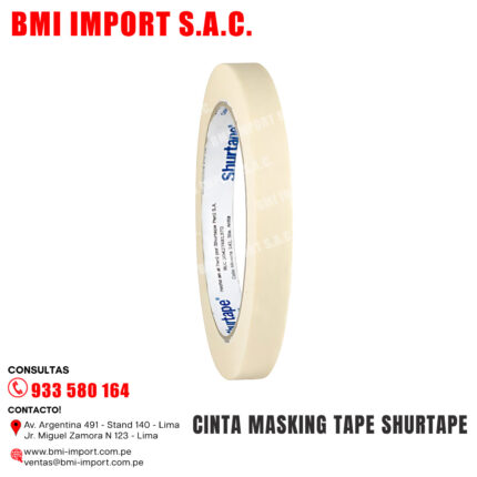 CINTA MASKING TAPE SHURTAPE 1/2