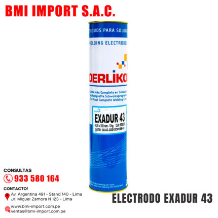 ELECTRODO EXADUR 43