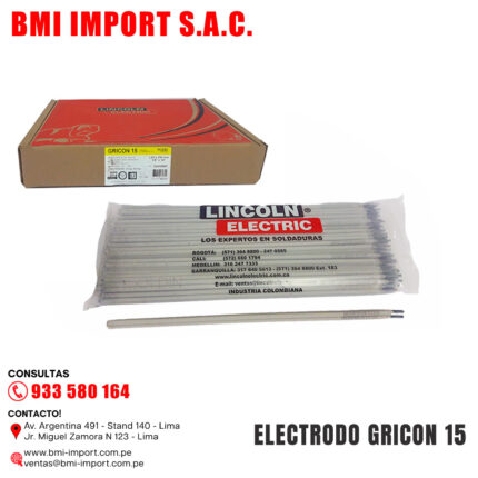 ELECTRODO GRICON 15