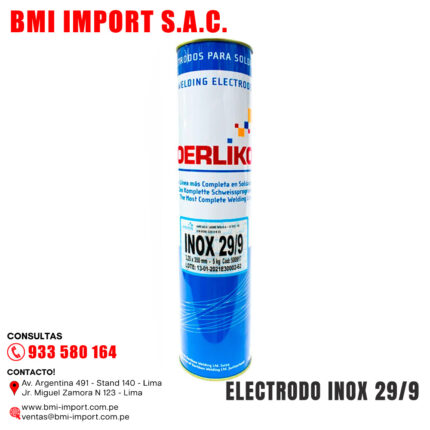 ELECTRODO INOX 29/9