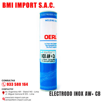 ELECTRODO INOX AW+ CB