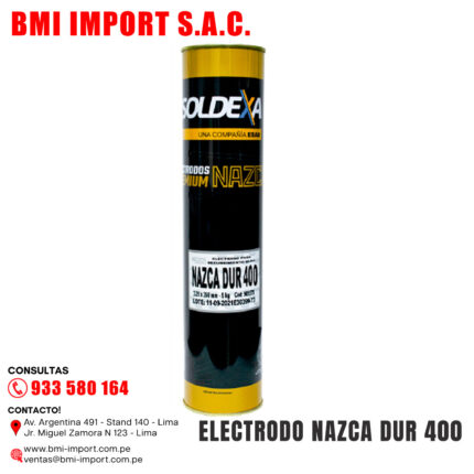 ELECTRODO NAZCA DUR 400