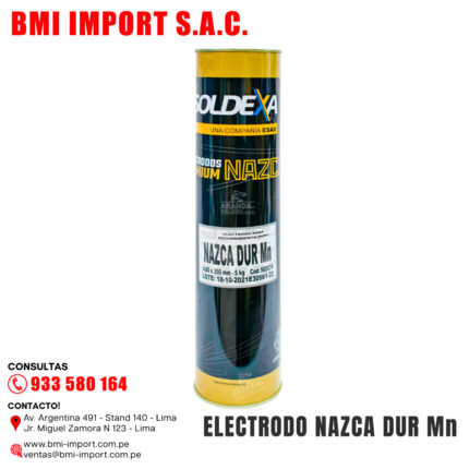 ELECTRODO NAZCA DUR Mn