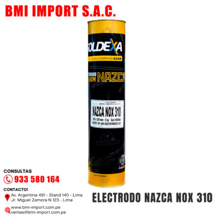 ELECTRODO NAZCA NOX 310