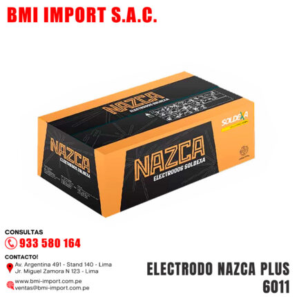 ELECTRODO NAZCA PLUS 6011