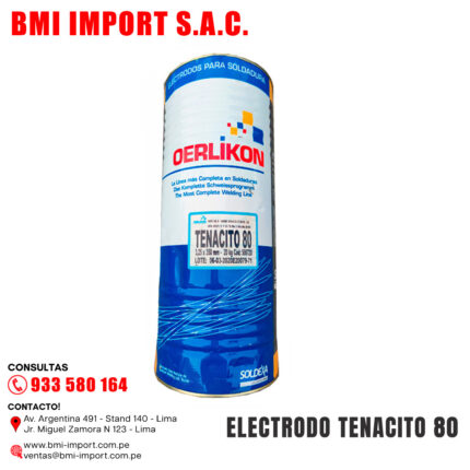 ELECTRODO TENACITO 80