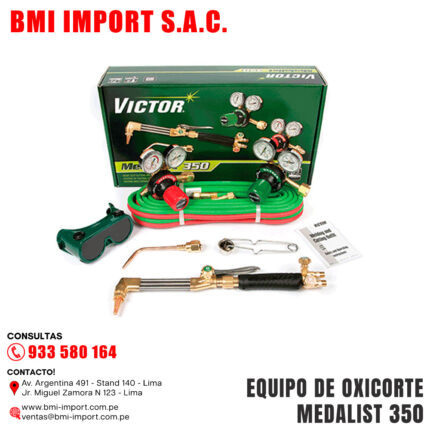 EQUIPO DE OXICORTE MEDALIST 350