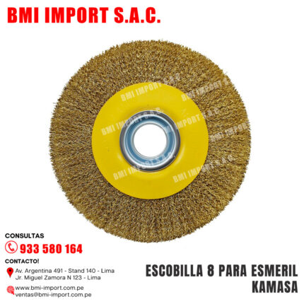 ESCOBILLA 8 PARA ESMERIL KAMASA