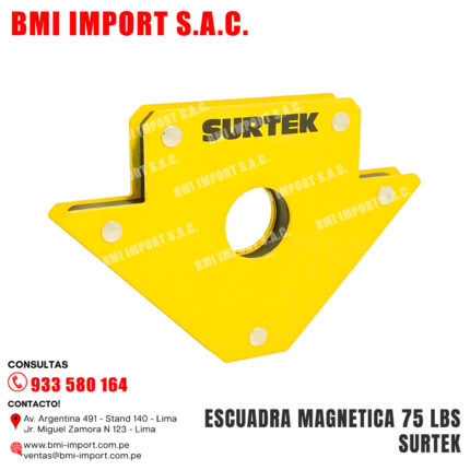 ESCUADRA MAGNETICA 75 LBS SURTEK