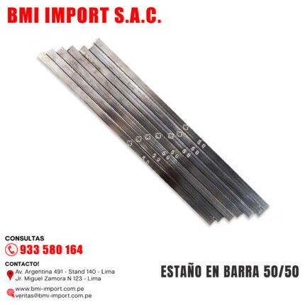ESTAÑO EN BARRA 50/50