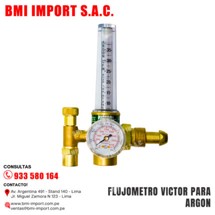 FLUJOMETRO VICTOR PARA ARGON