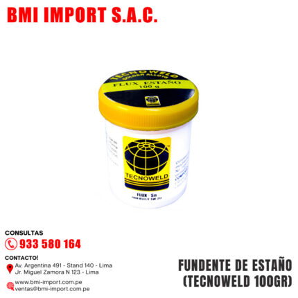 FUNDENTE DE ESTAÑO (TECNOWELD 100GR)