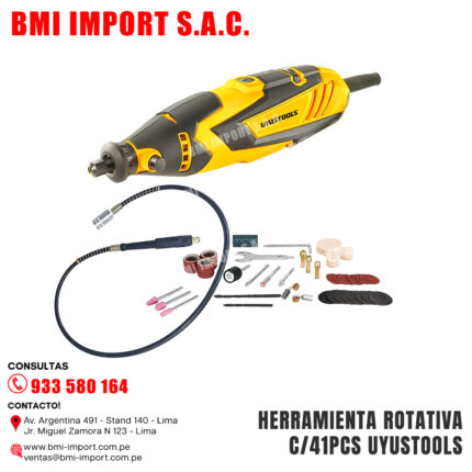 HERRAMIENTA ROTATIVA C/41PCS UYUSTOOLS