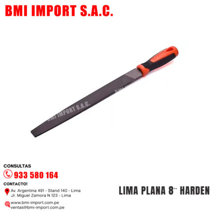 LIMA PLANA 8″ HARDEN