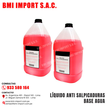 LÍQUIDO ANTI SALPICADURAS BASE AGUA