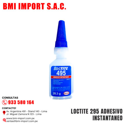 LOCTITE 295 ADHESIVO INSTANTANEO