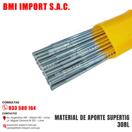 MATERIAL DE APORTE SUPERTIG 308L