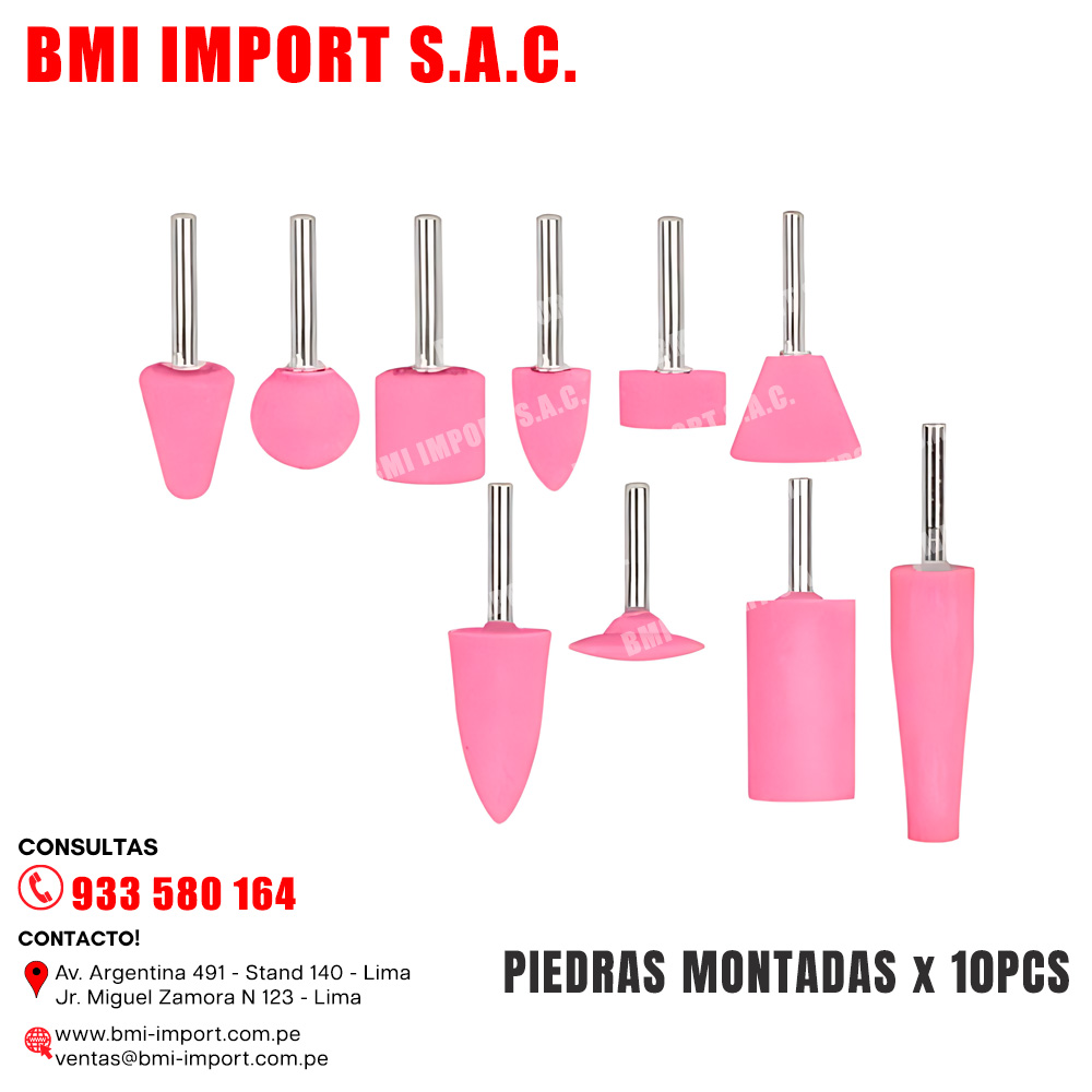 PIEDRAS MONTADAS x 10PCS PIEDRAS MONTADAS x 10PCS