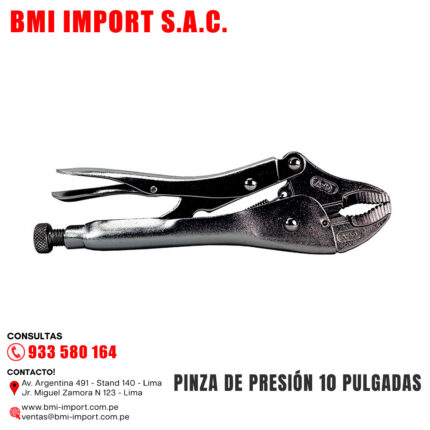 PINZA DE PRESIÓN 10 PULGADAS