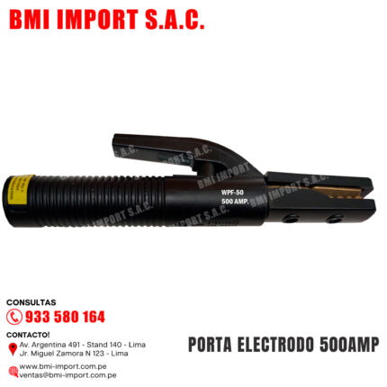 PORTA ELECTRODO 500AMP