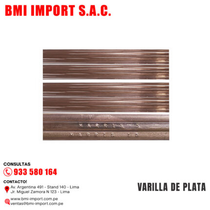 VARILLA DE PLATA