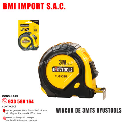 WINCHA DE 3MTS UYUSTOOLS